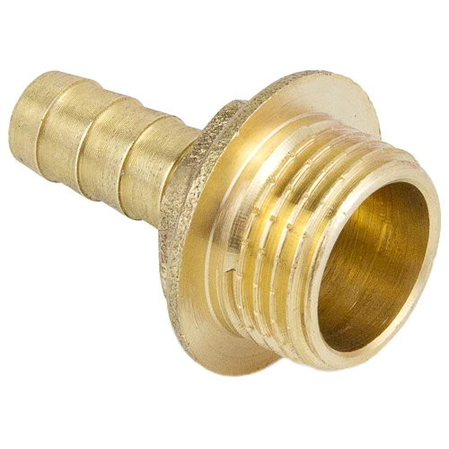 Переходник неразъемный Aquasfera 9102 Дн16x1/2″ Ру16 наружная резьба/штуцер, для шланга, материал - латунь