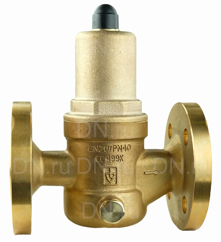 Клапан редукционный (после себя) Goetze 682 mGFO-SP Ду65 Ру16 бронзовый фланцевый